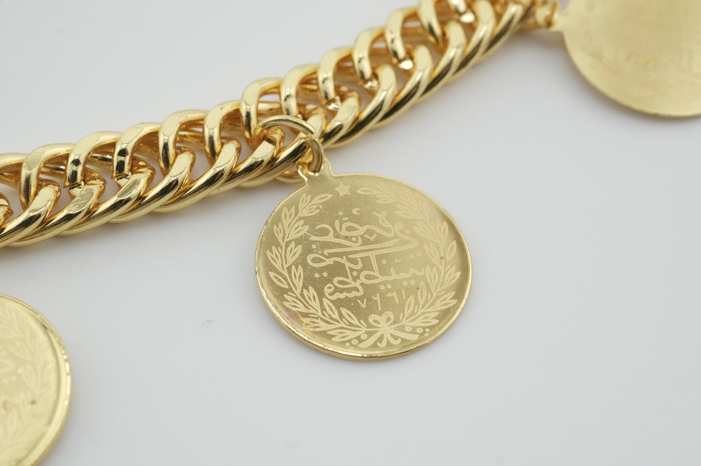 Traditional Gold Coin Necklace