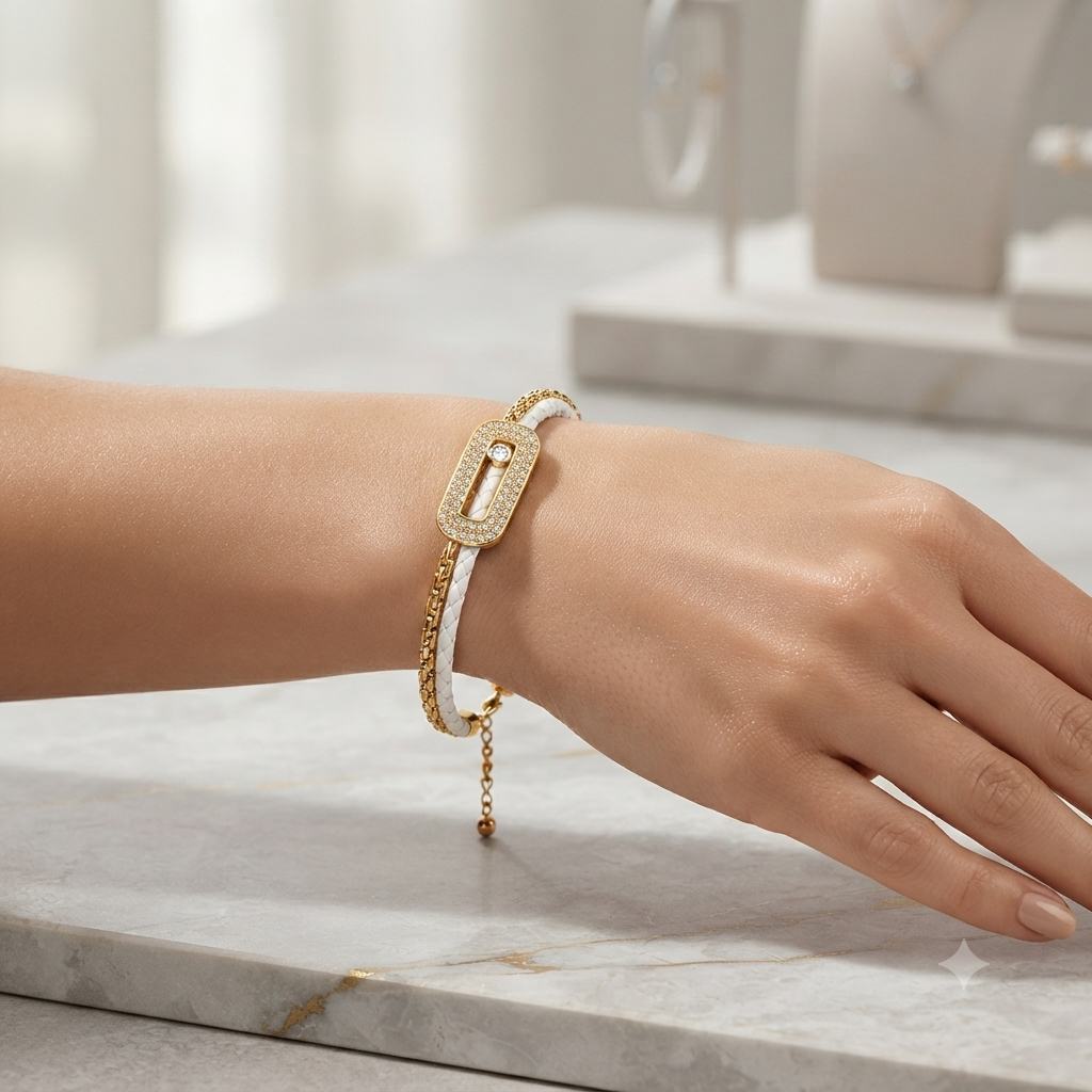Éclat Blanc Bracelet