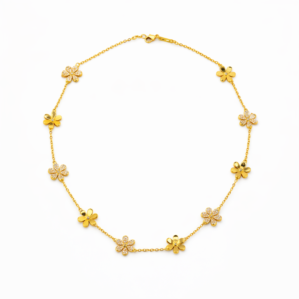 Soft Girl Daisy Necklace