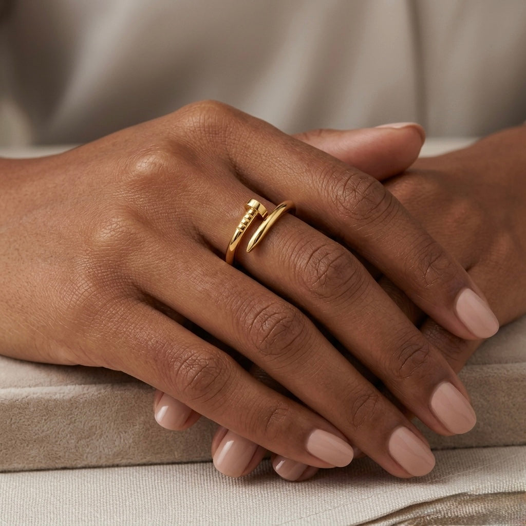 Nail Inspired Ring