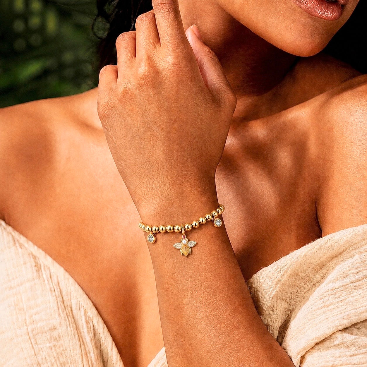 Bee Charm Bracelet