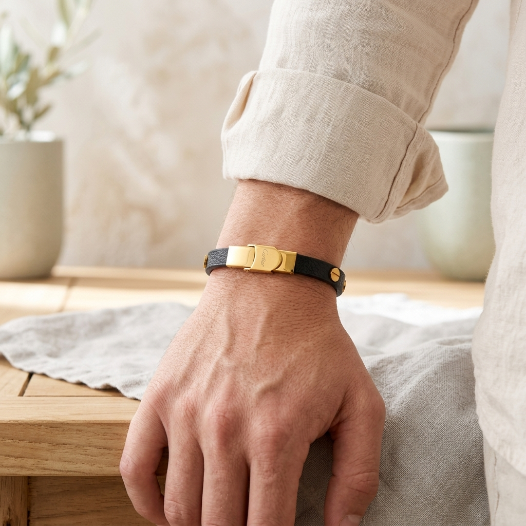 Icon Screw Men’s Bracelet