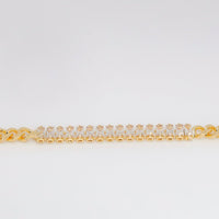 Diamond Accent Gold Bracelet