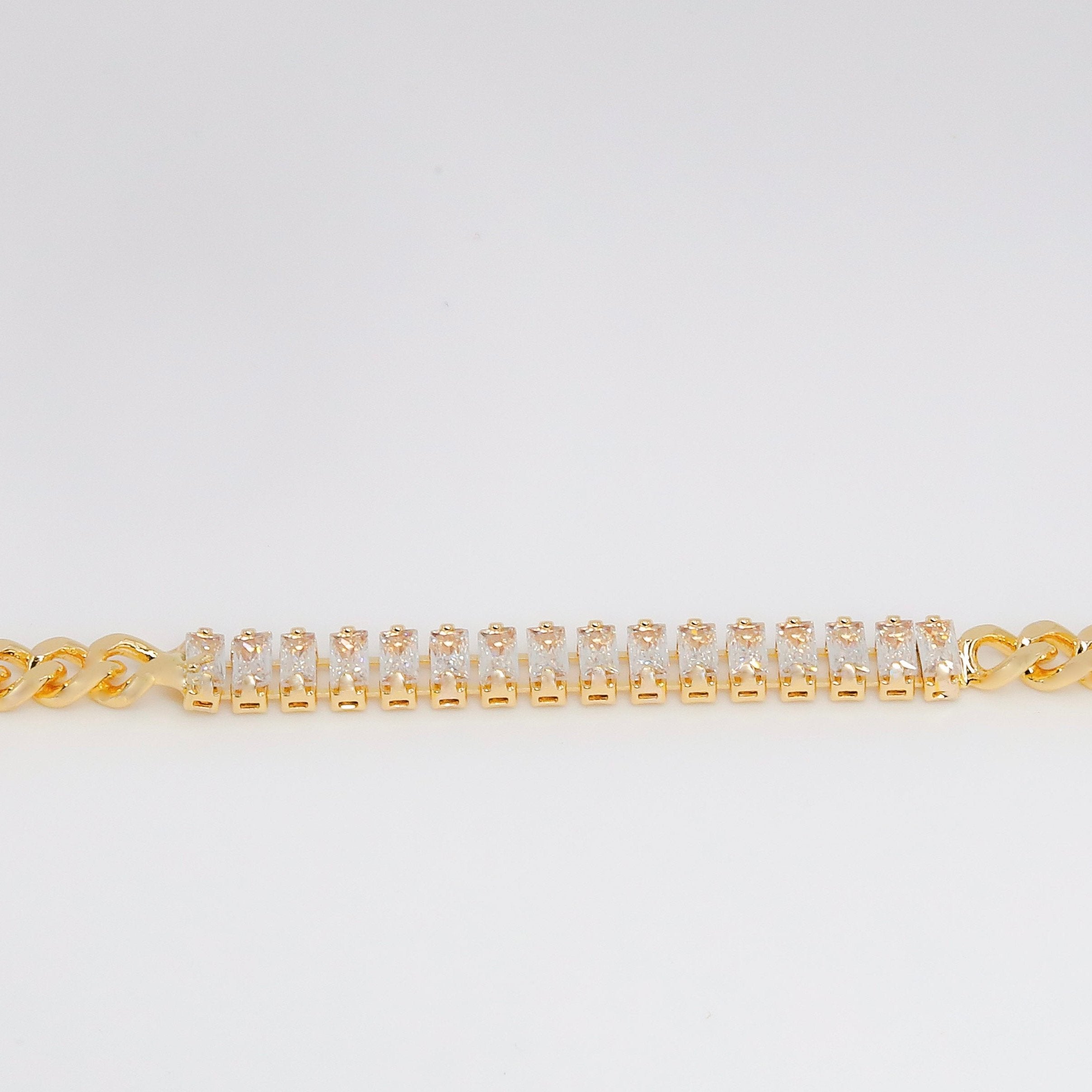 Diamond Accent Gold Bracelet