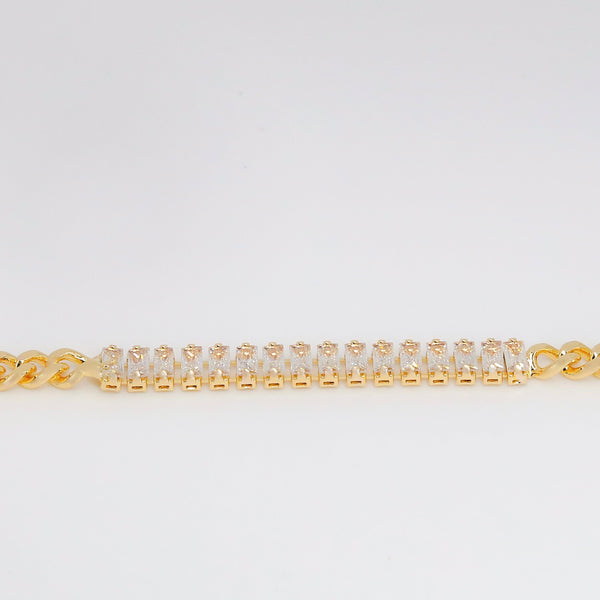 Diamond Accent Gold Bracelet