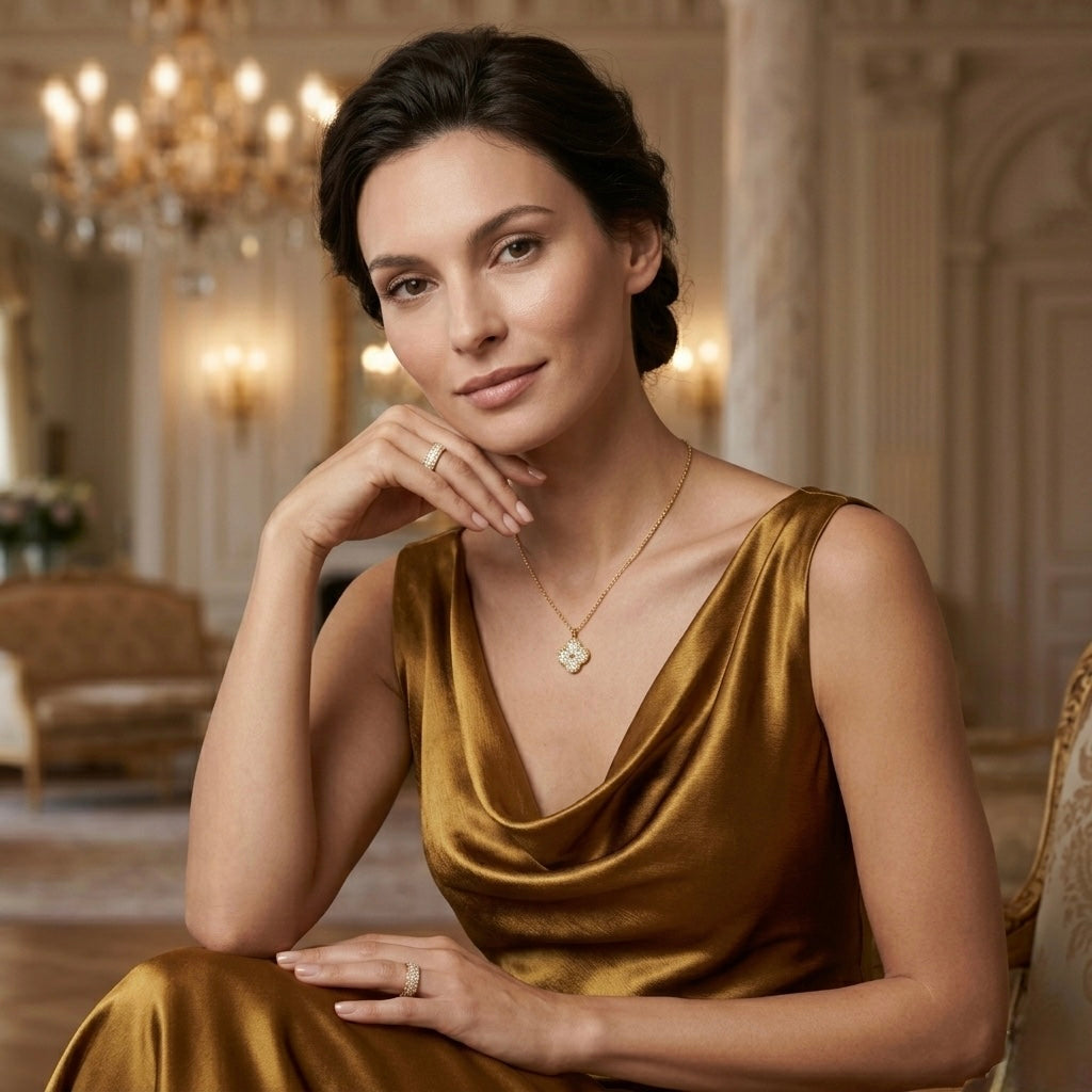 Luxury Clover Necklace