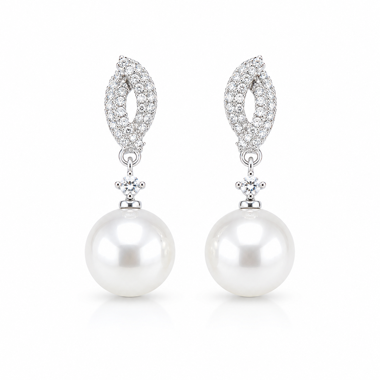 Pearl Royale Drop Earrings