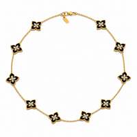 Black Clover Necklace