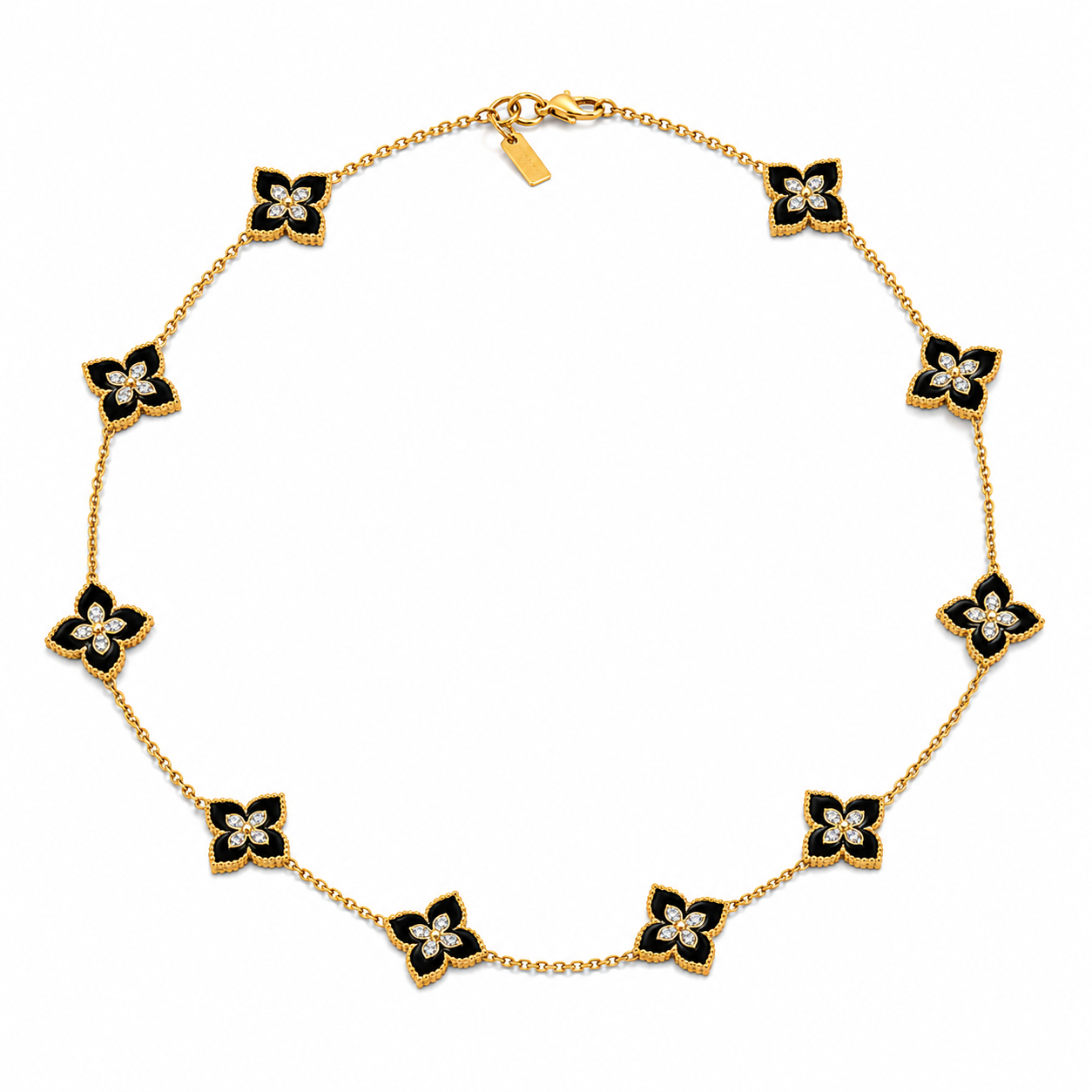 Black Clover Necklace