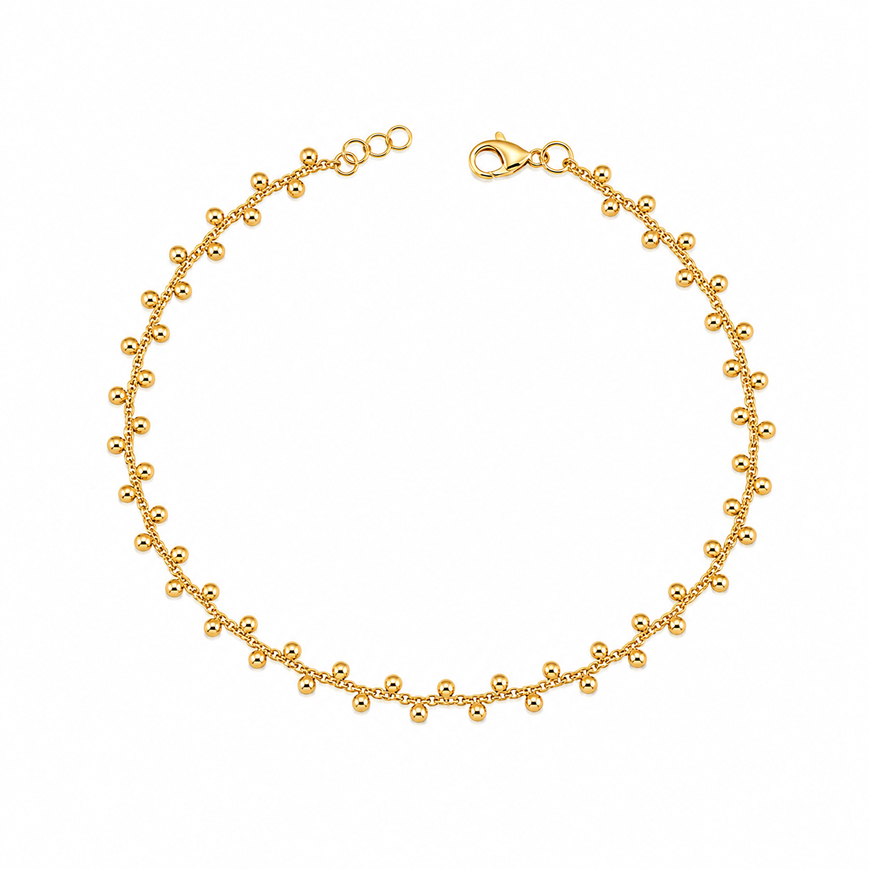 Aurora Beaded Anklet