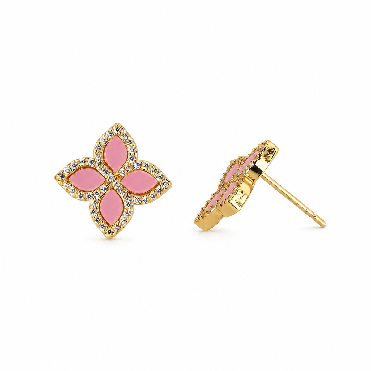 Blush Clover Jewelry Set