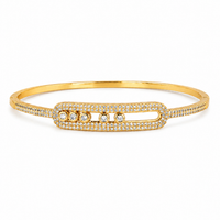 Crystal Slider Bangle
