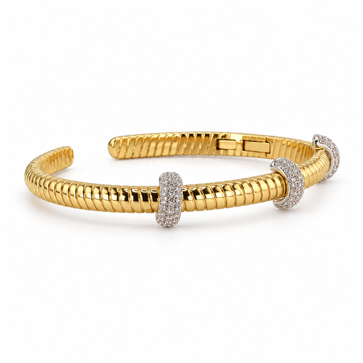 Liora Trio Pavé Cuff