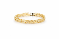 Gold Weave Luxe Bracelet