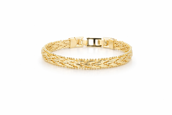 Gold Weave Luxe Bracelet