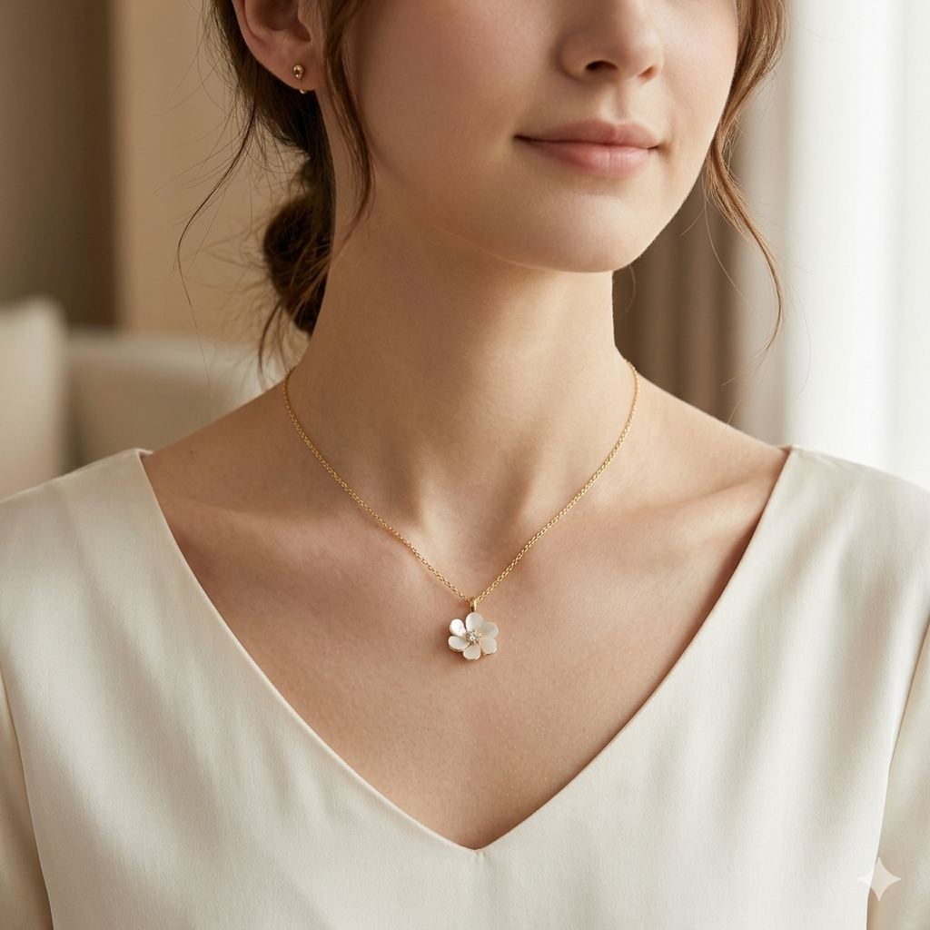 Spring Daisy Necklace