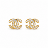 The Gilded Muse Baguette Stud Earrings