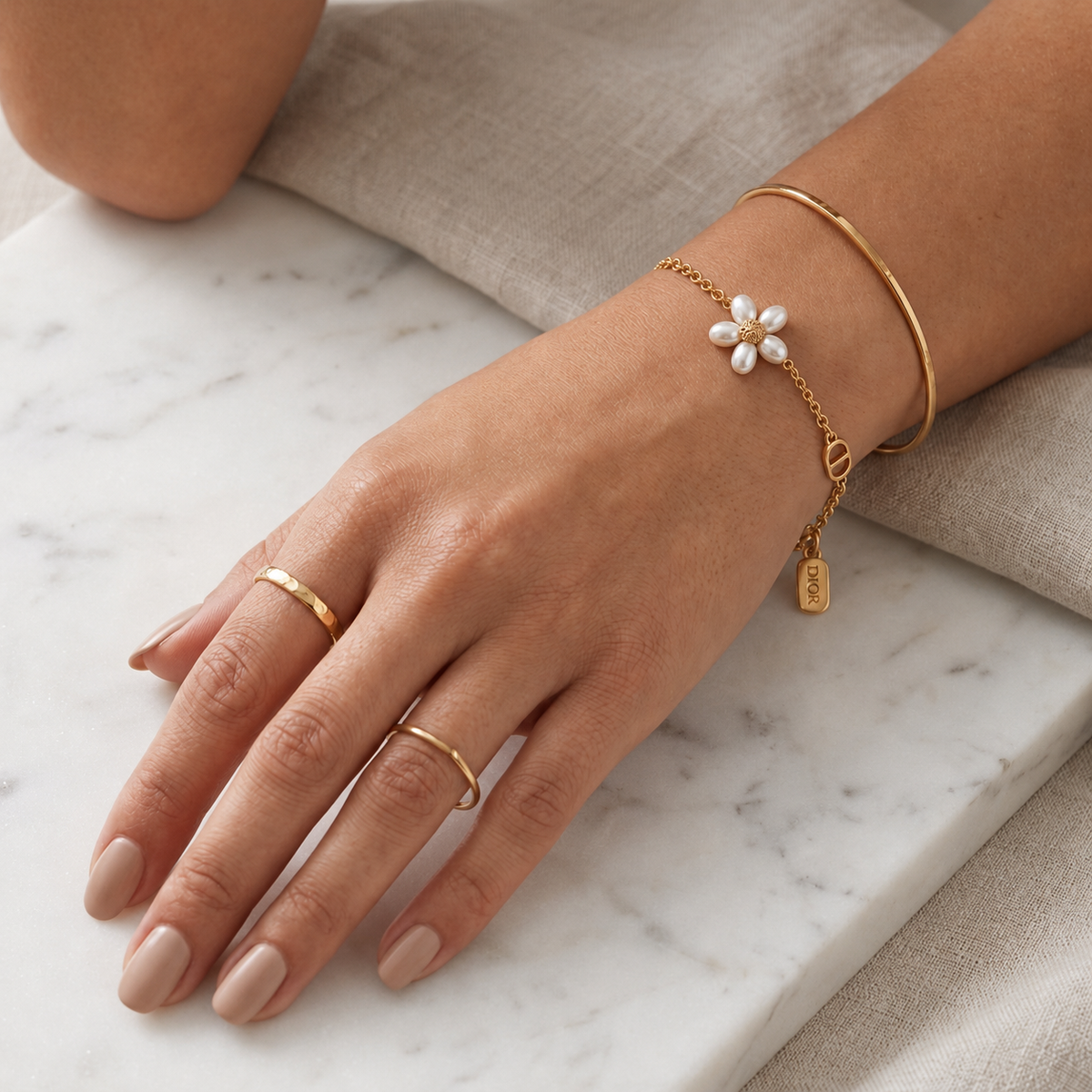 The Masterpiece Pearl Bloom Bracelet
