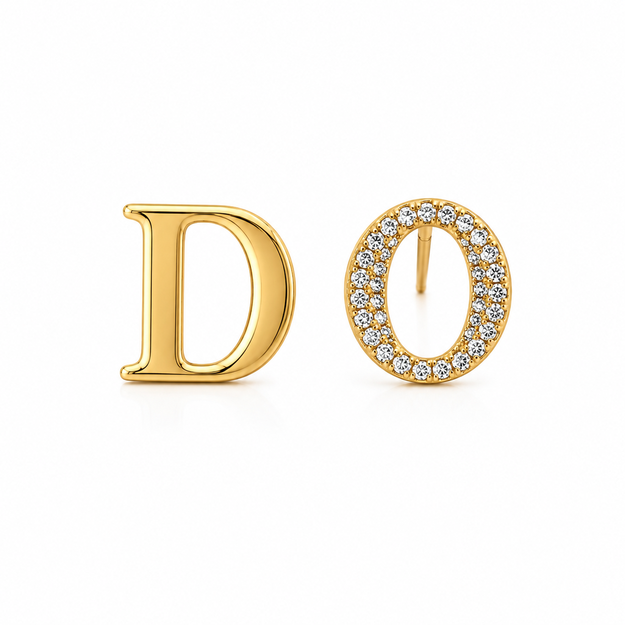 Luxe Initial Choker Set