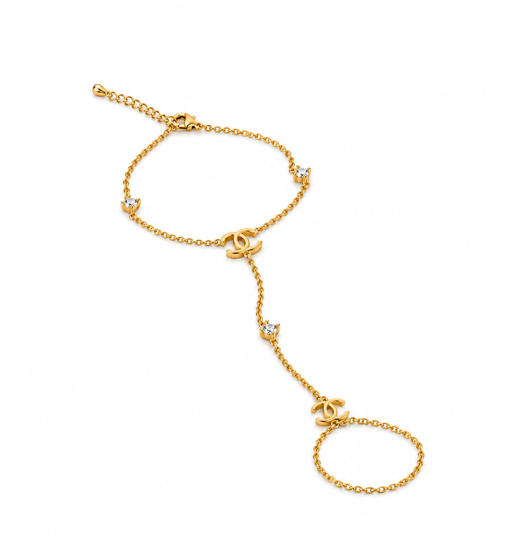 Coco Crystal Hand Chain