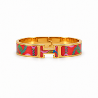 Crimson Mosaic Bracelet