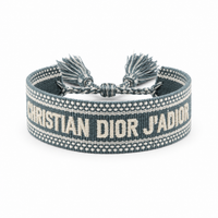 Slate Blue Woven Adjustable Bracelet