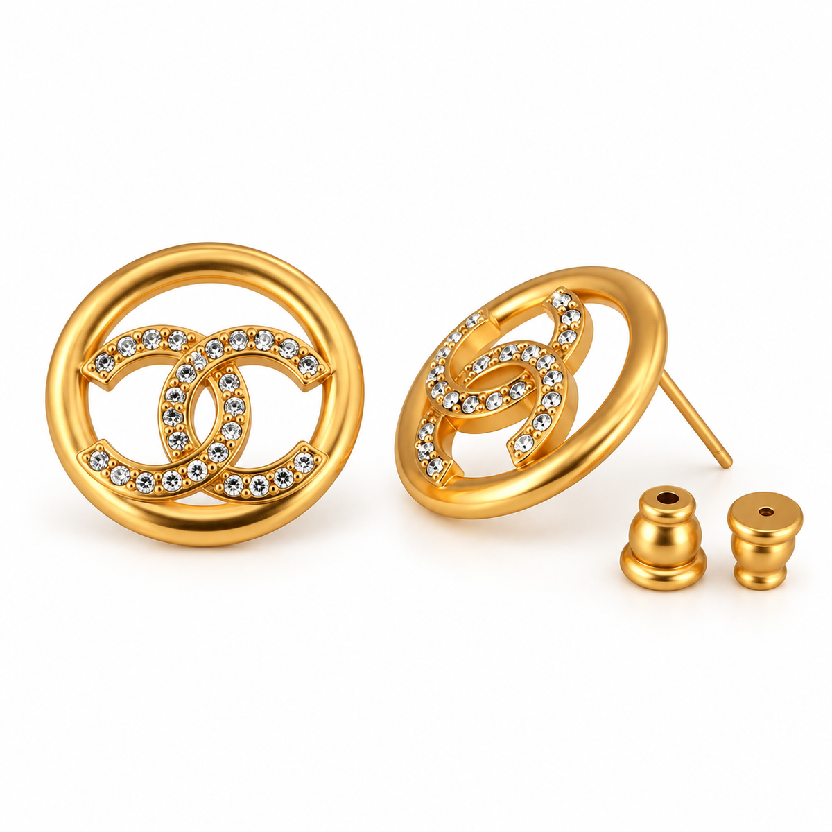 Éclat Circle Earrings