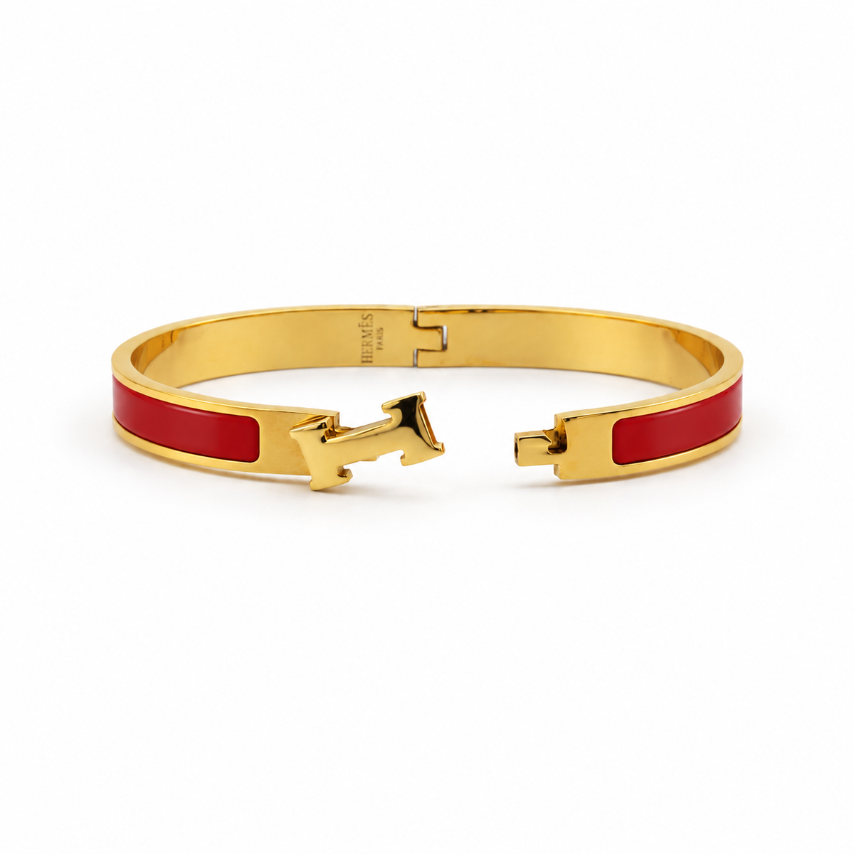 The Riviera Enamel Bracelet – Red
