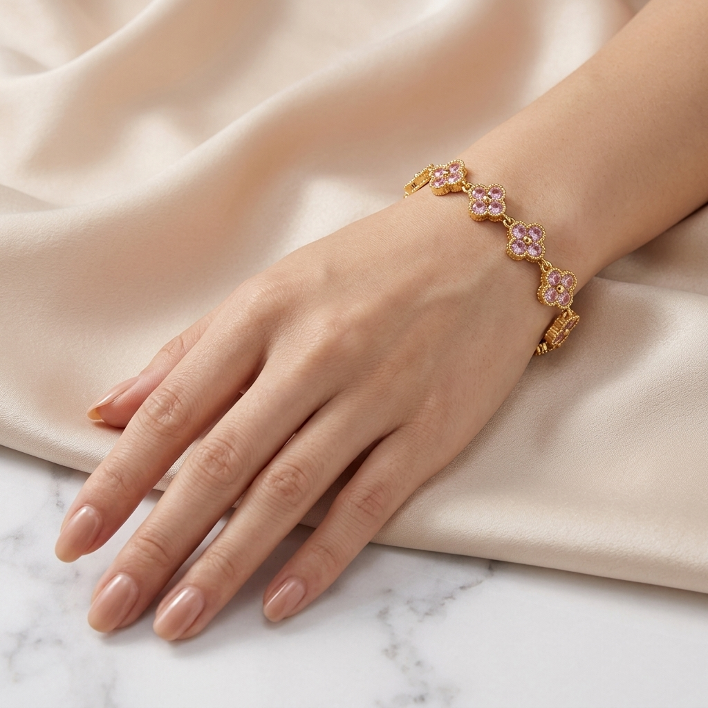 Lilac Blossom Bracelet