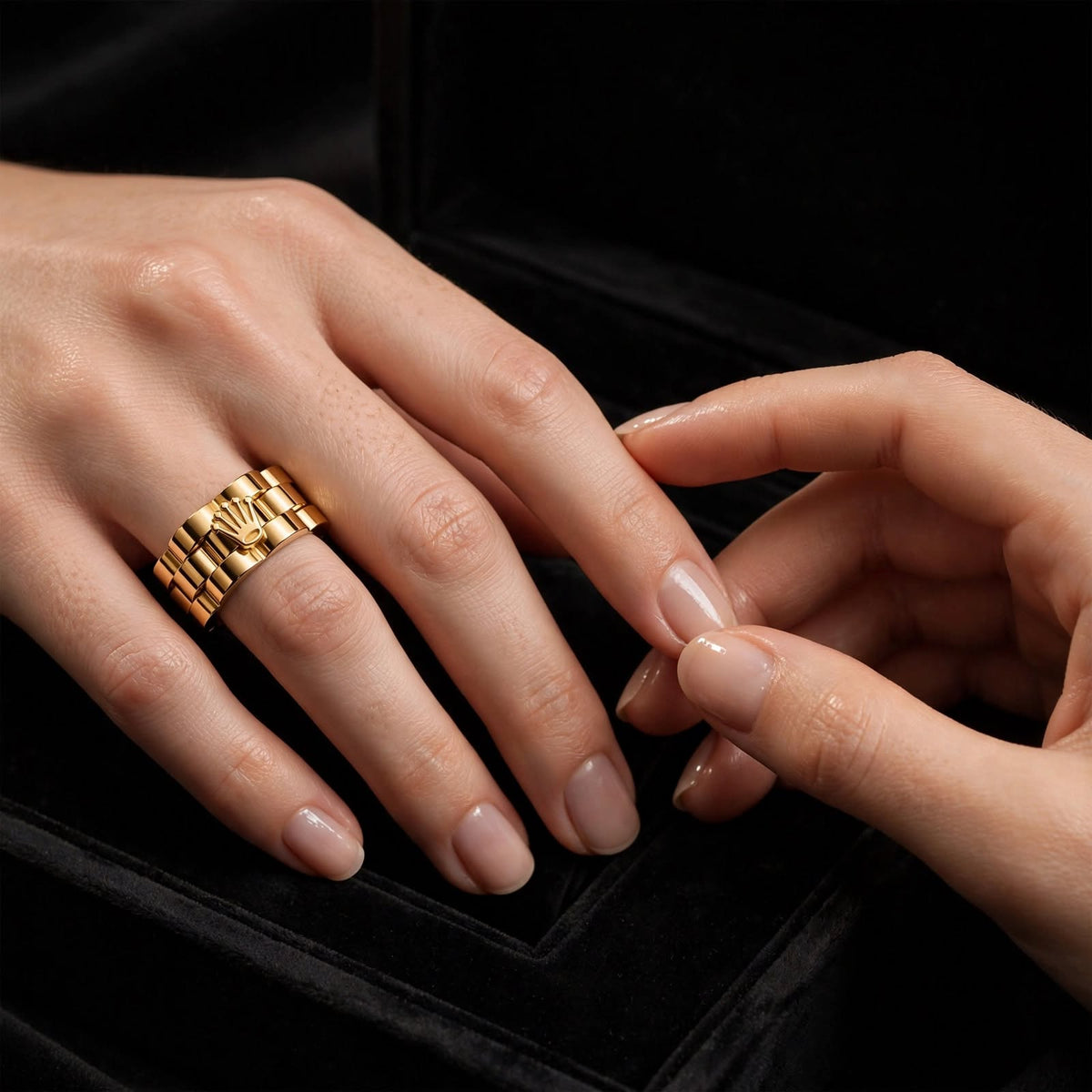 Royal Crown Link Ring