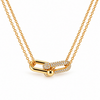 Master Link Pavé Necklace