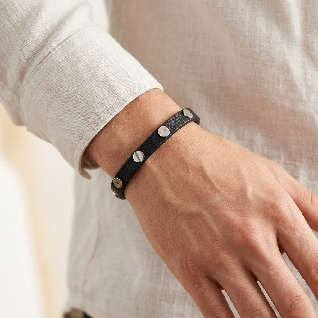 Icon Silver Men’s Bracelet
