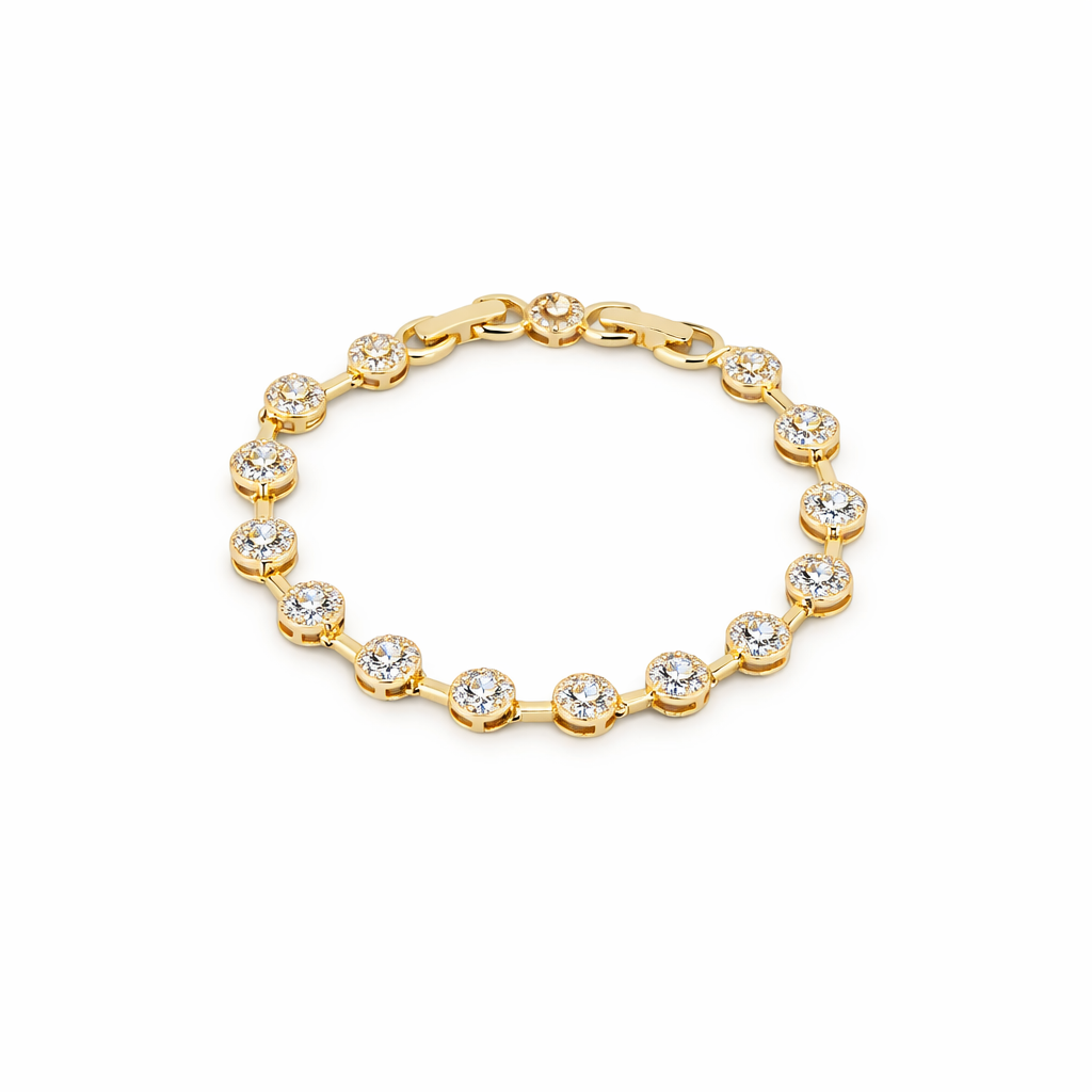 Radiance Crystal Tennis Bracelet