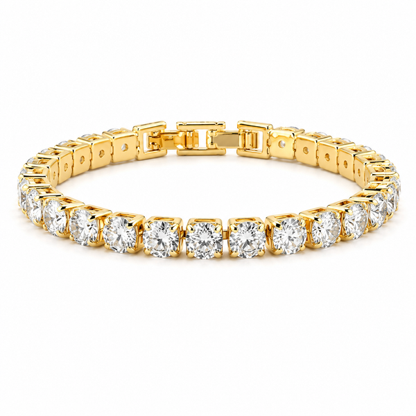 Monaco Wide Tennis Bracelet