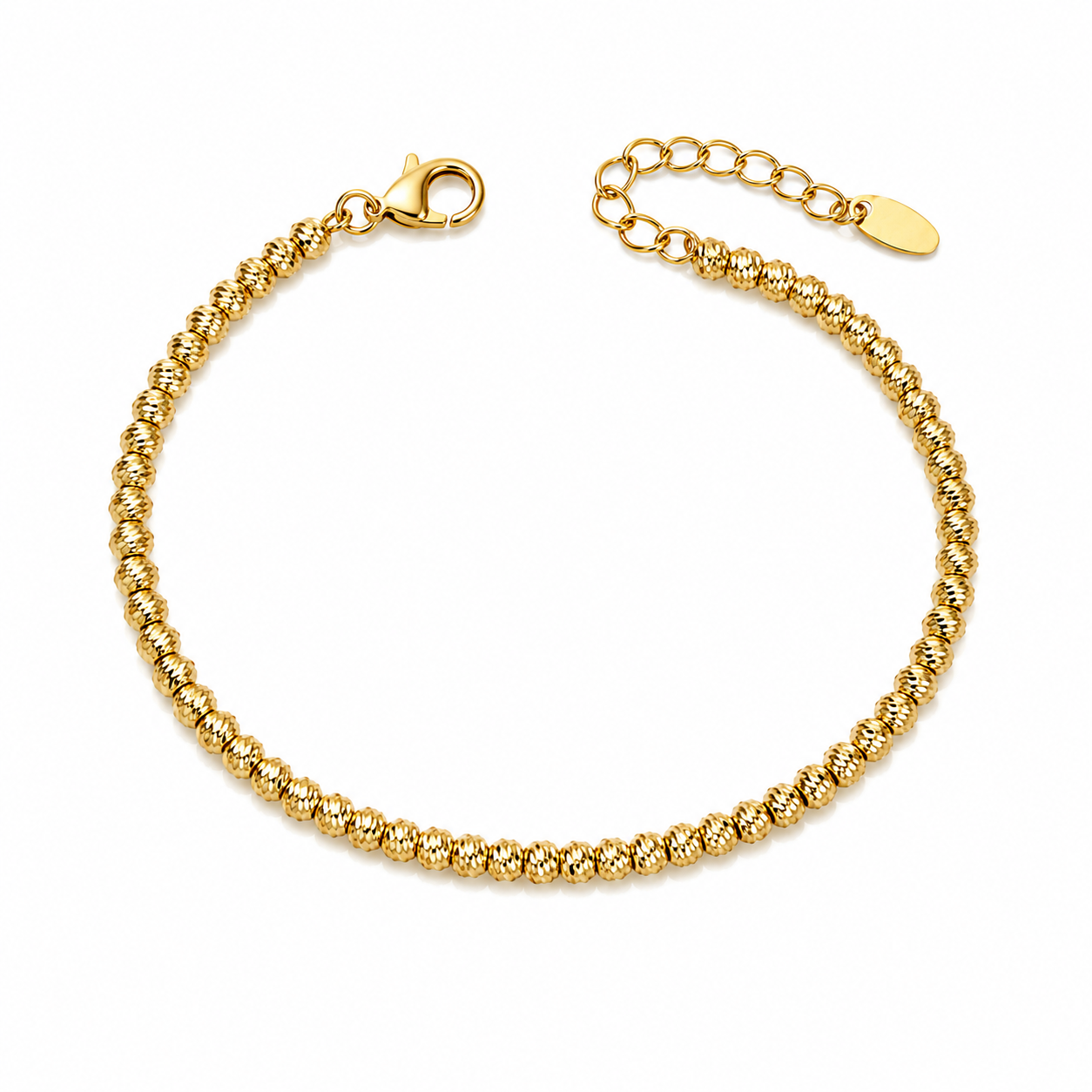Celeste Beaded Gold Bracelet