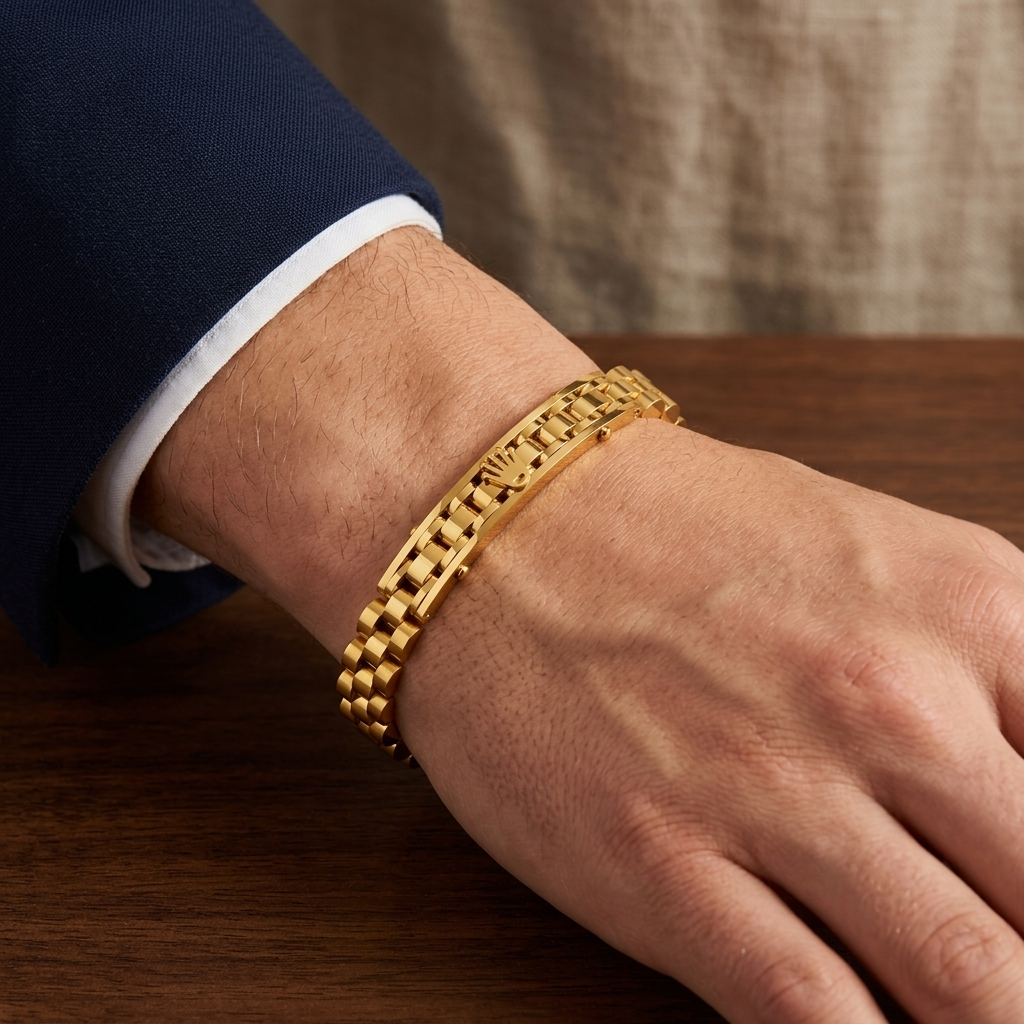 Heritage Gold Men’s Bracelet
