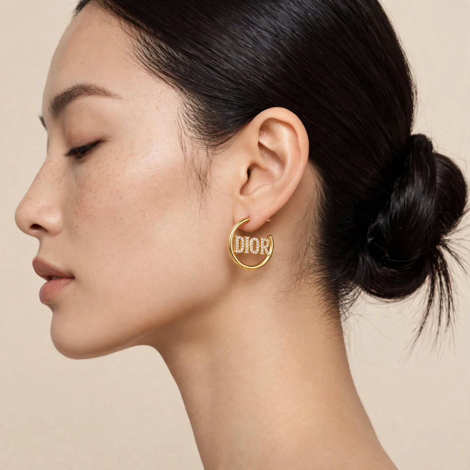 Riviera Crystal Hoop Earrings