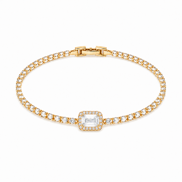 Lumière Emerald Cut Tennis Bracelet