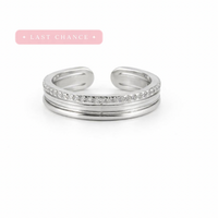 Triple Band Pavé