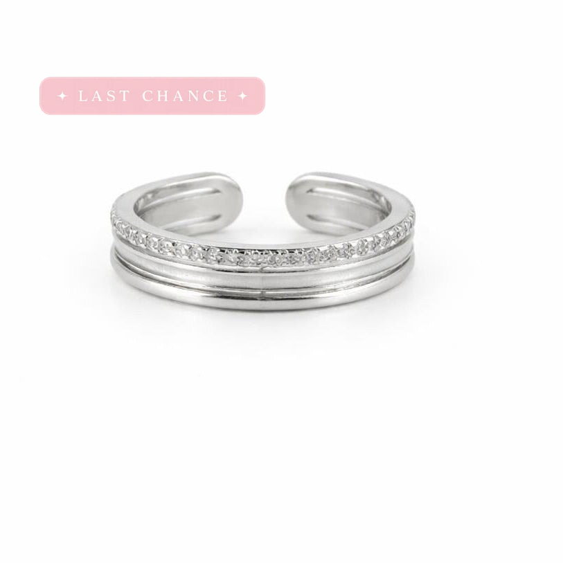 Triple Band Pavé