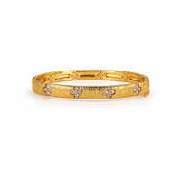 Luxe Floral Gold Bracelet