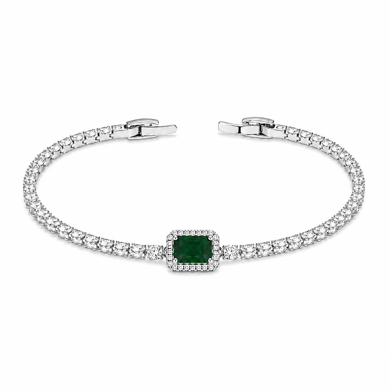 Emerald Royale Tennis Bracelet