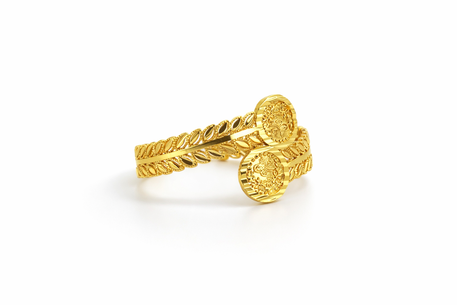 Valencia Coin Twist Bangle