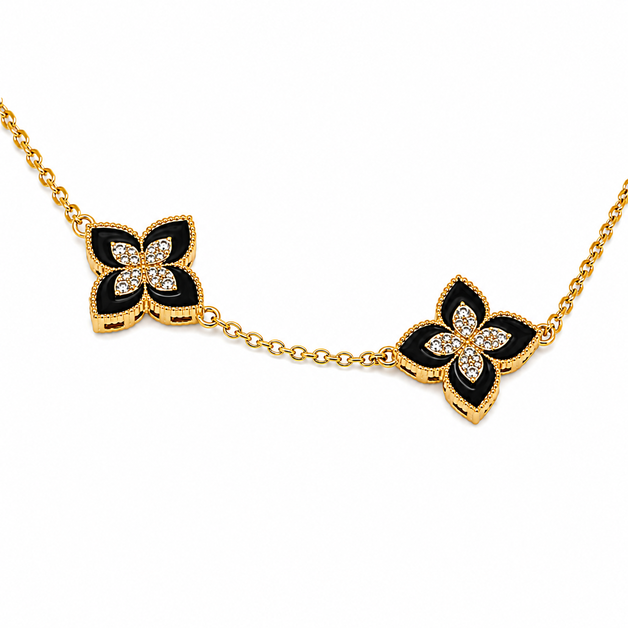 Black Clover Necklace
