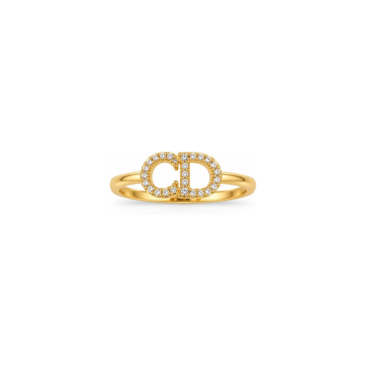 Dainty CD Zircon Ring