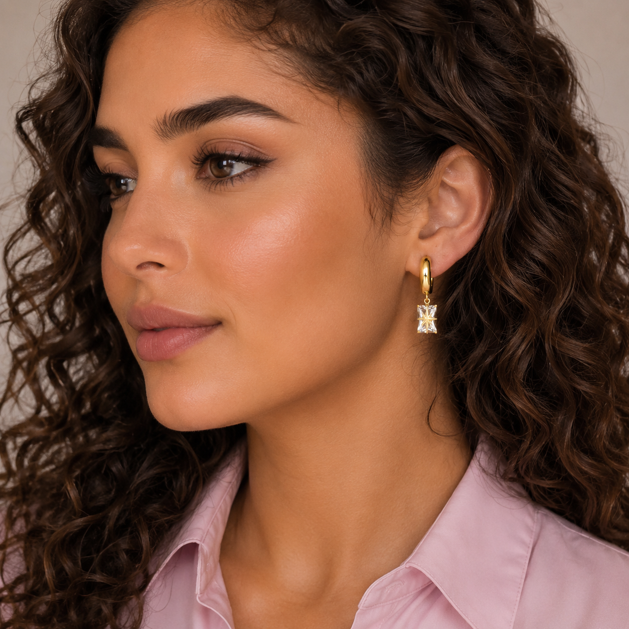 Celestial Spark Drop Earrings