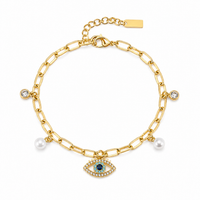 Evil Eye Charm Bracelet