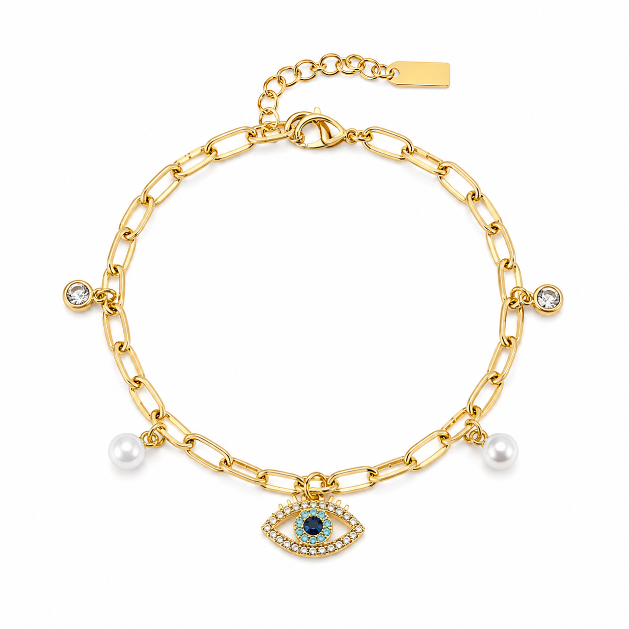 Evil Eye Charm Bracelet
