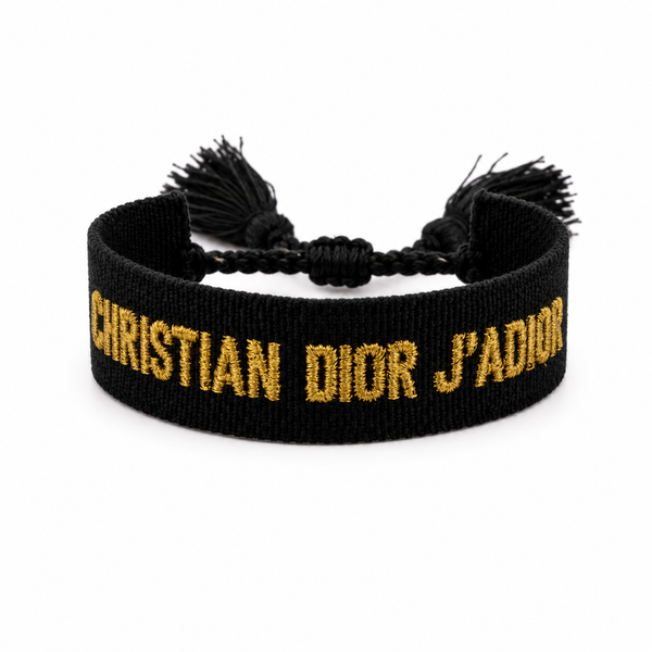 Classic Black Adjustable Bracelet