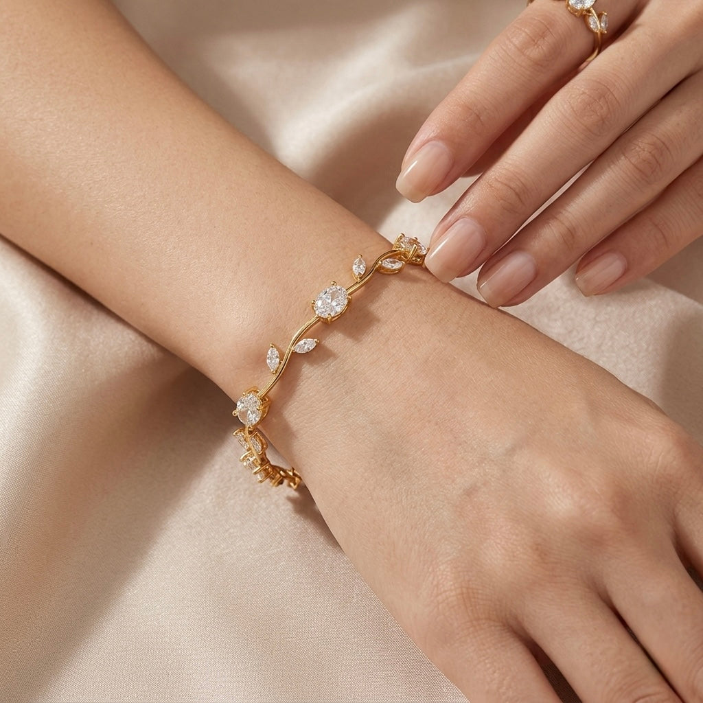 Crystal Vine Bracelet